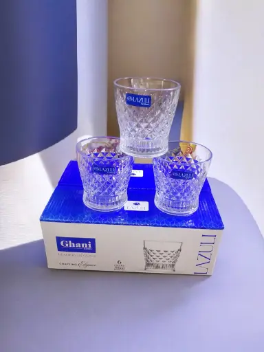✅ 6 Piece Leader Glass Crafting Elegance  300 ML–PTS 30--102 -- LAZULI Series